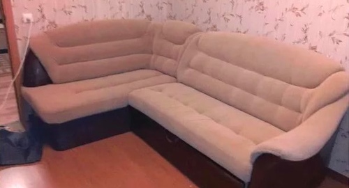 Перетяжка углового дивана. Нефтекамск